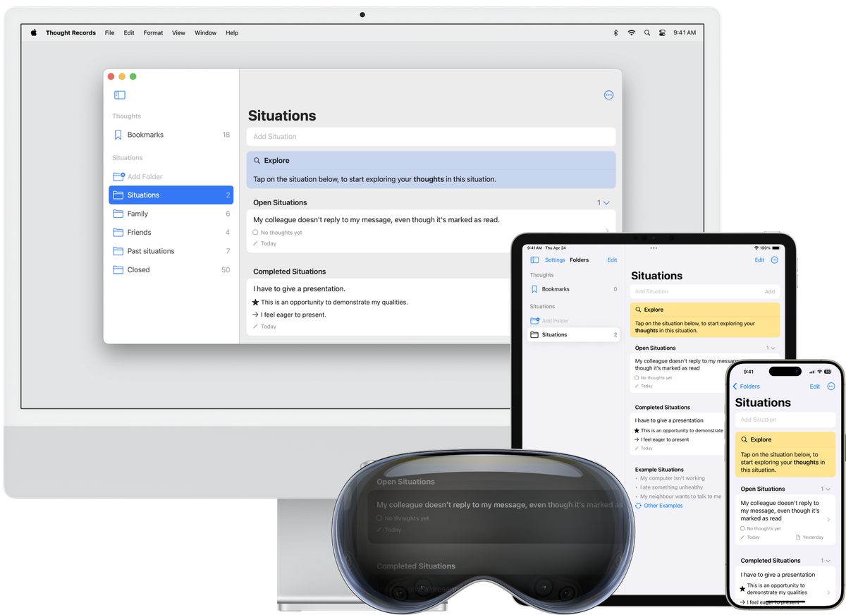 Thought Records: Introducing version 1.2