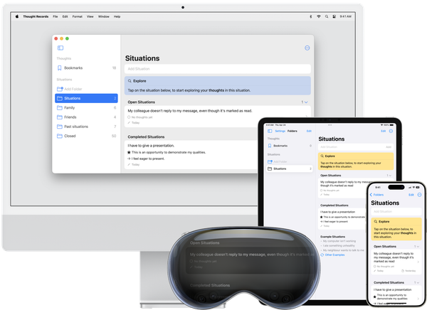 Thought Records: Introducing version 1.2